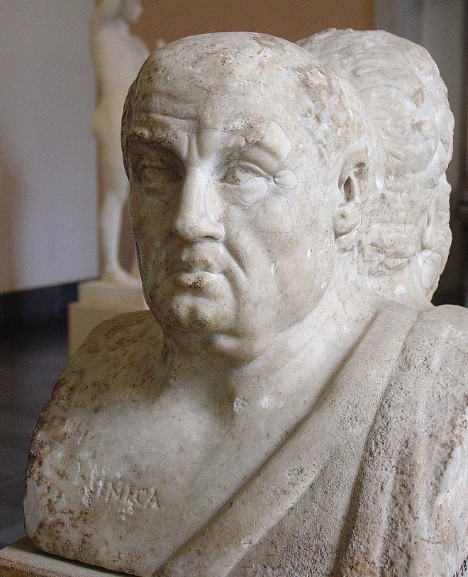 تمثال نصفي للفيلسوف الروماني سينيكا